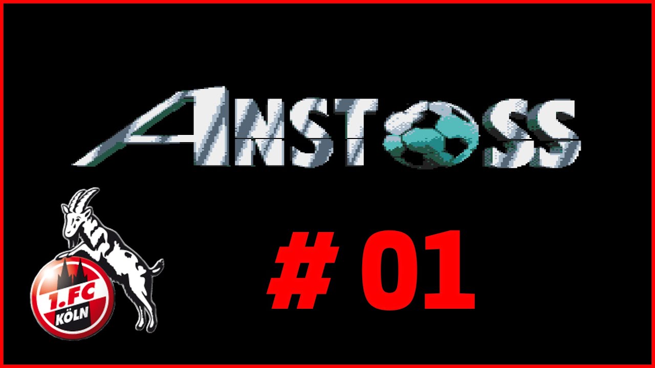 Let's Play | Amiga | Anstoss 1 |► 1.FC Köln # 01