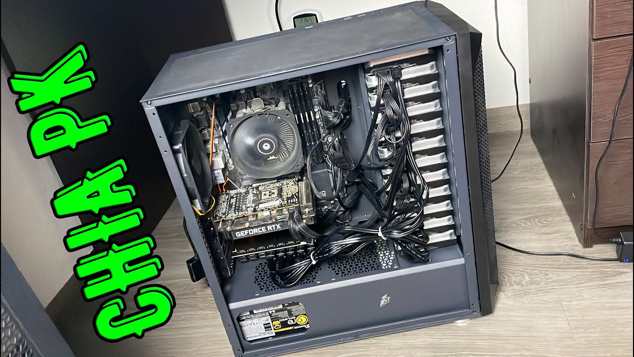 Супер КОМПЬЮТЕР 14xHDD!! НОВАЯ майнинг ФЕРМА CHIA!