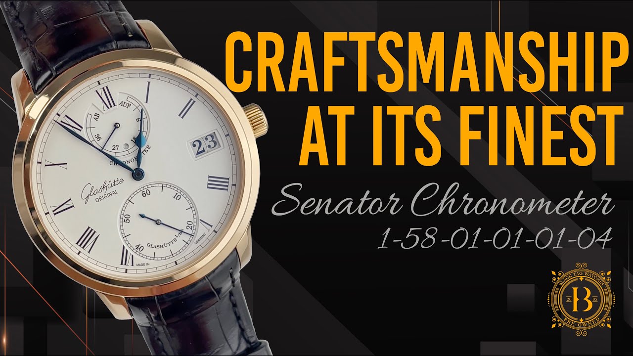 Почему часы Glashutte Original Senator Chronometer 1-58-01-01-01-04 являются шедевром точности?