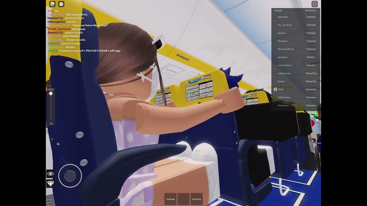 Roblox Ryanair flight | B737-8MAX | Leeds Bradford - Paris