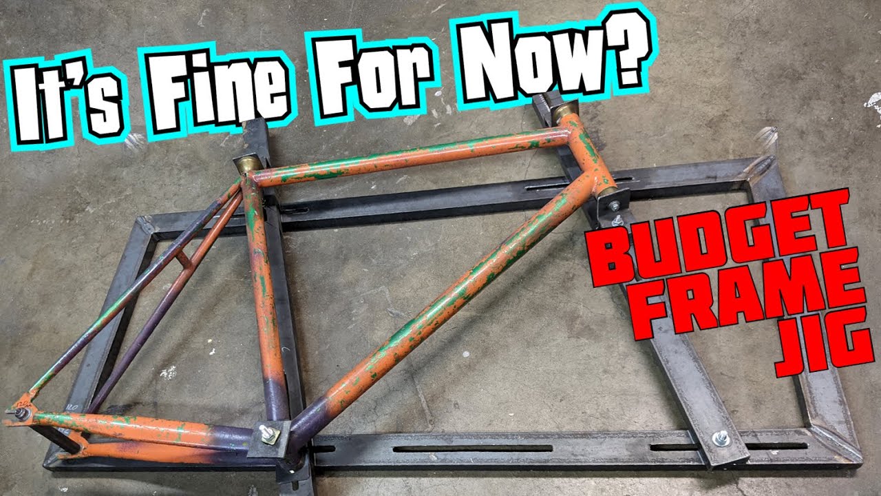 Finishing my Budget Framebuilding Jig - Fiets of Strength Ep.5