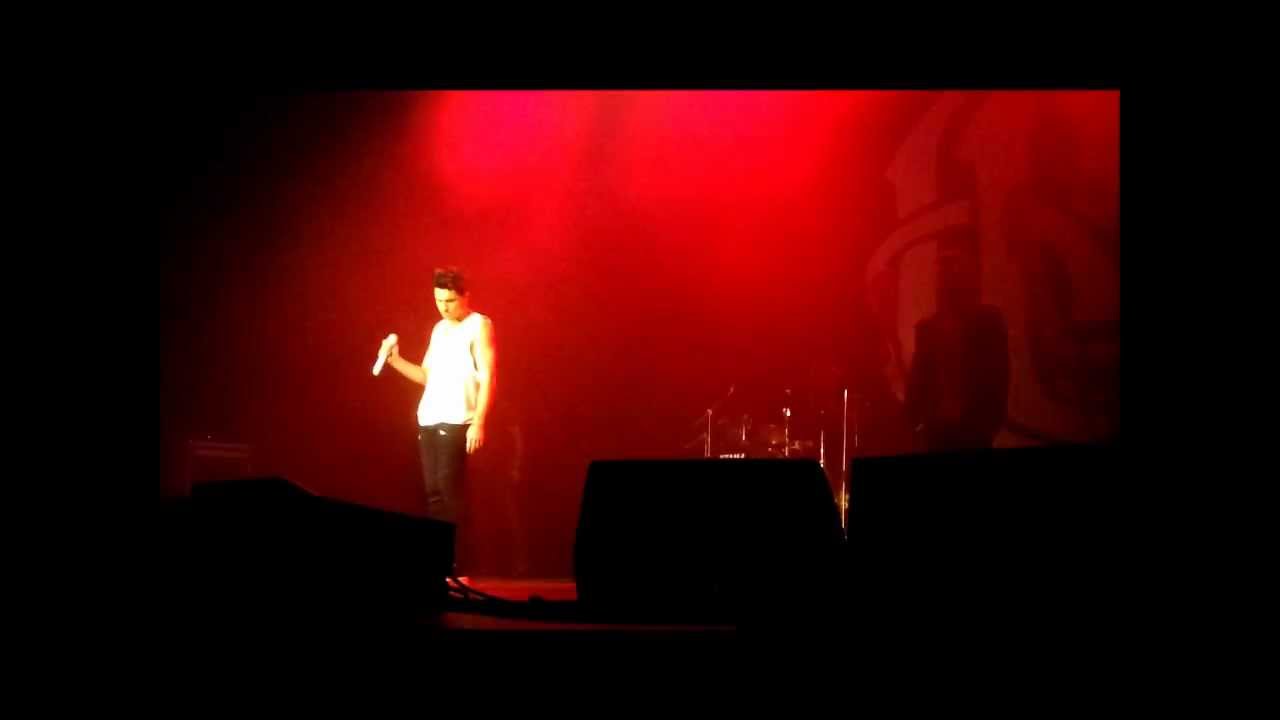 Dima Bilan in Germany, Fürth 25.10.2012- Never let you go