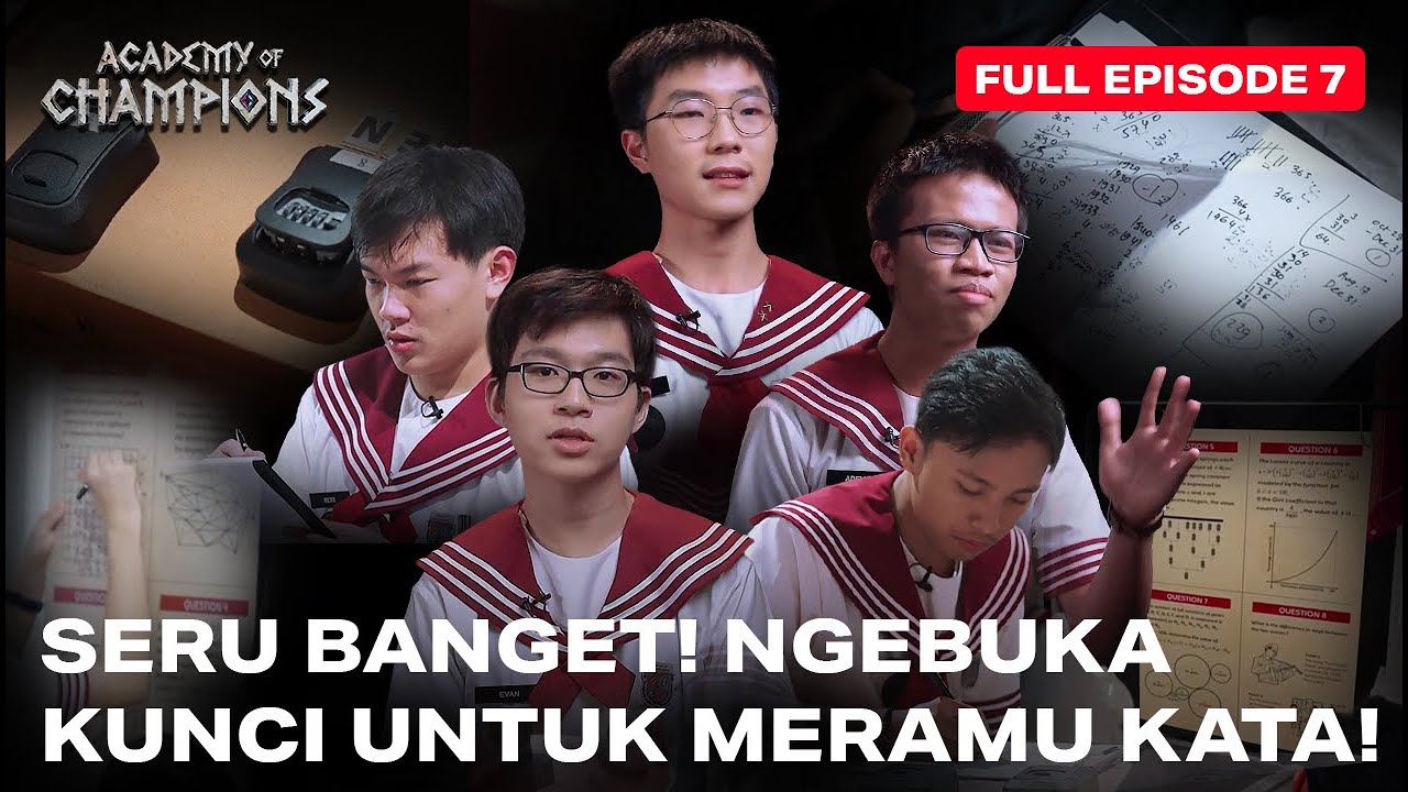 Ruangguru Academy of Champions (AoC) Episode 7 | SERU BANGET! NGEBUKA KUNCI UNTUK MERAMU KATA!