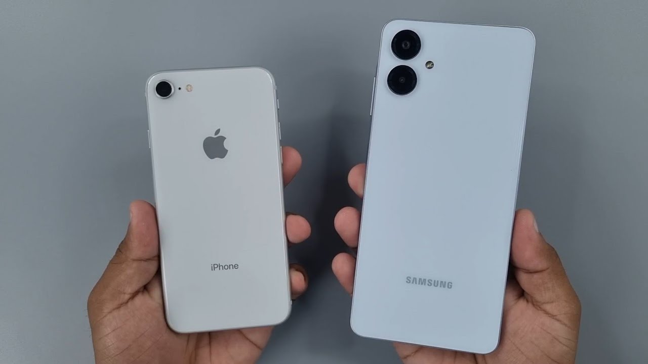 iPhone 8 vs Samsung A06