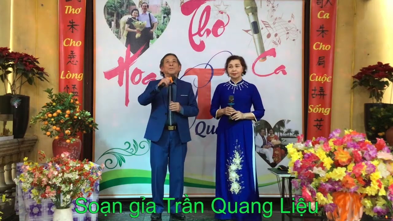 54. CHÚC MỪNG XUÂN MỚI - Điệu  Lý tứ đại - Soạn giả Trần Quang Liệu  Song ca Gia Phúc &  Minh Thông.