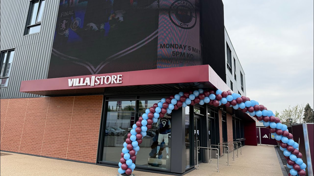 Aston Villa New Look Store opening &hellip; levelling up