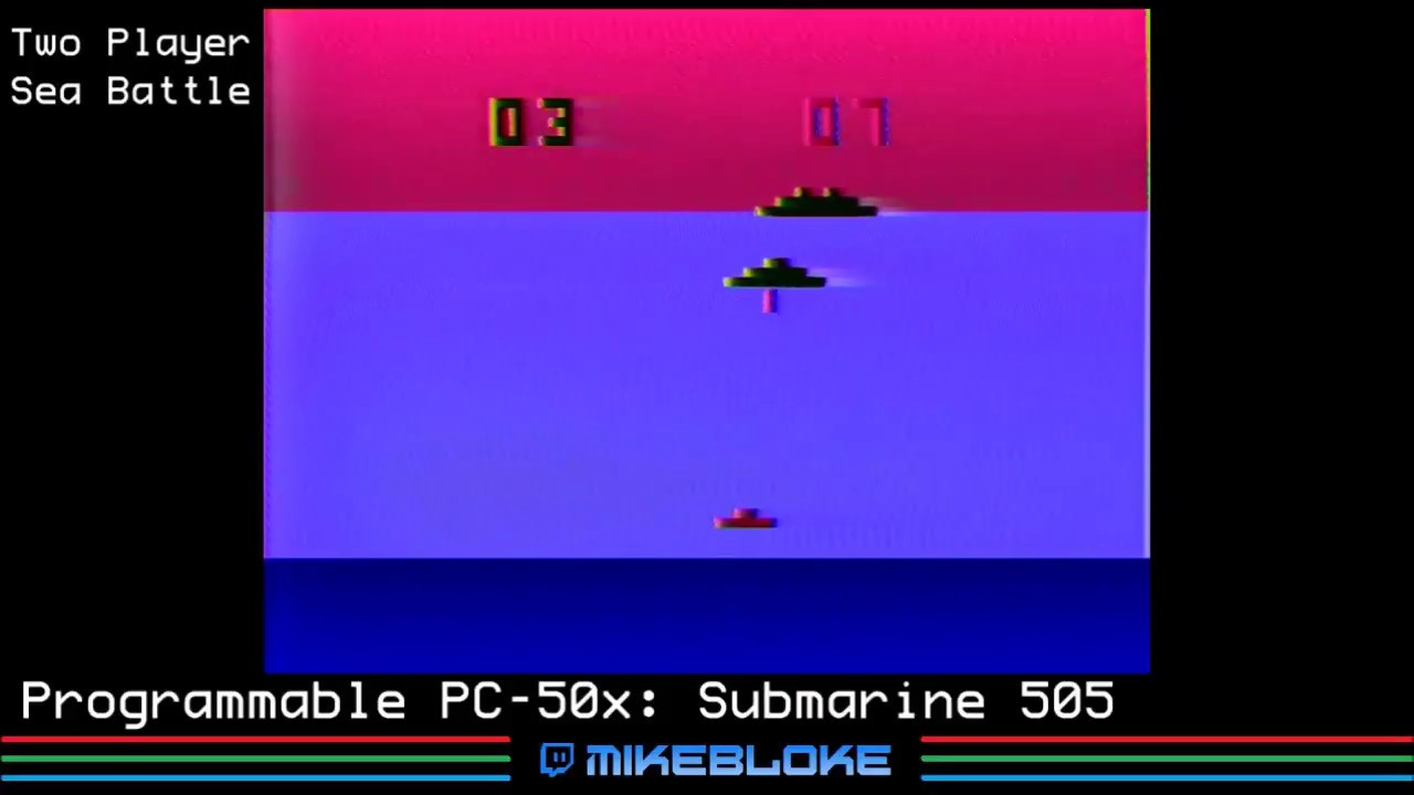 PC-50x (Programmable Cartridge): 505 Submarine