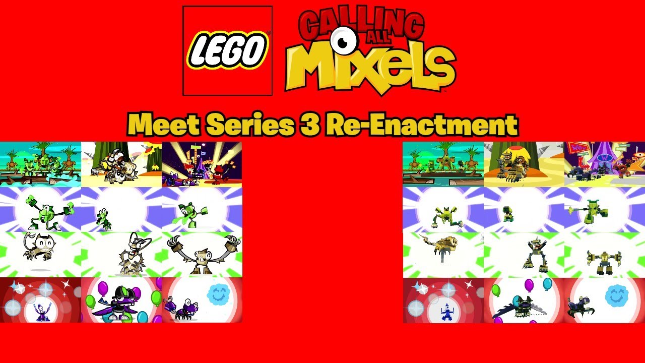 Lego Mixels - CAM Meet Series 3 Re-Enactment