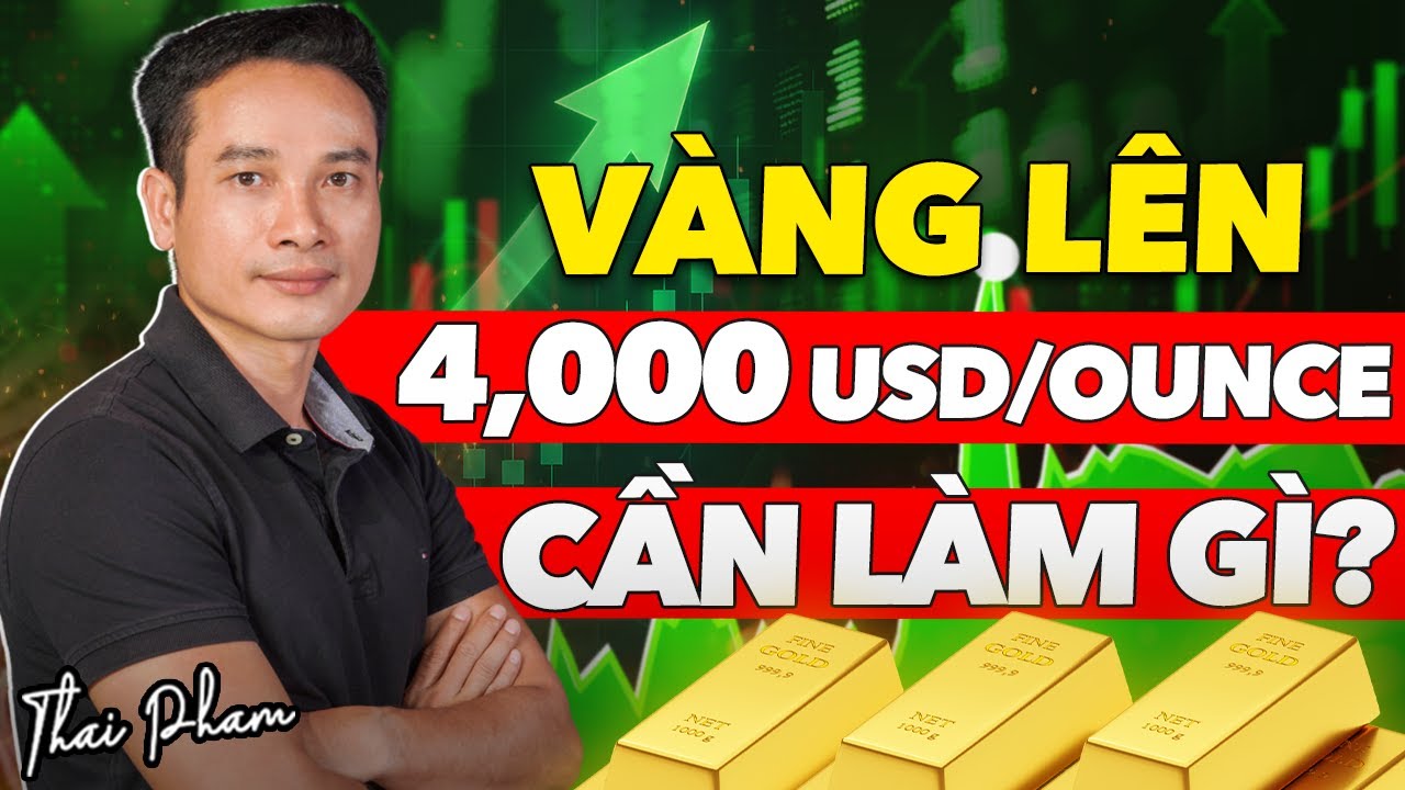 TẠI SAO VÀNG LẠI VƯỢT 4.000 USD/OUNCE? SỰ THẬT ĐẰNG SAU CƠN SỐT VÀNG TOÀN CẦU.