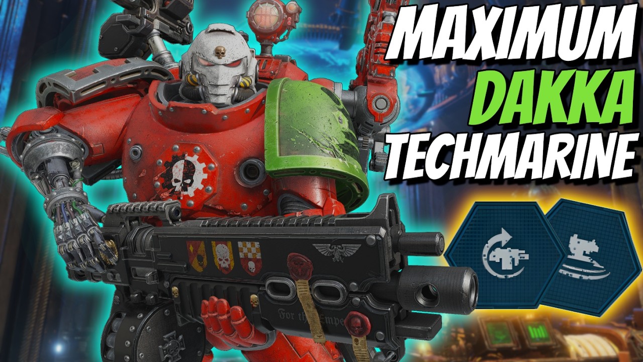Techmarine TEARS Through Tyranid Swarms With Full Bolter Build - True Solo Absolute | Space Marine 2