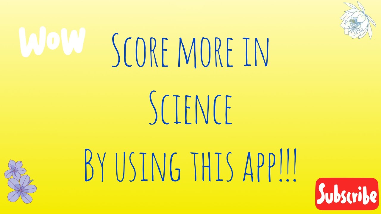 Score more by using this app in Biology!!!