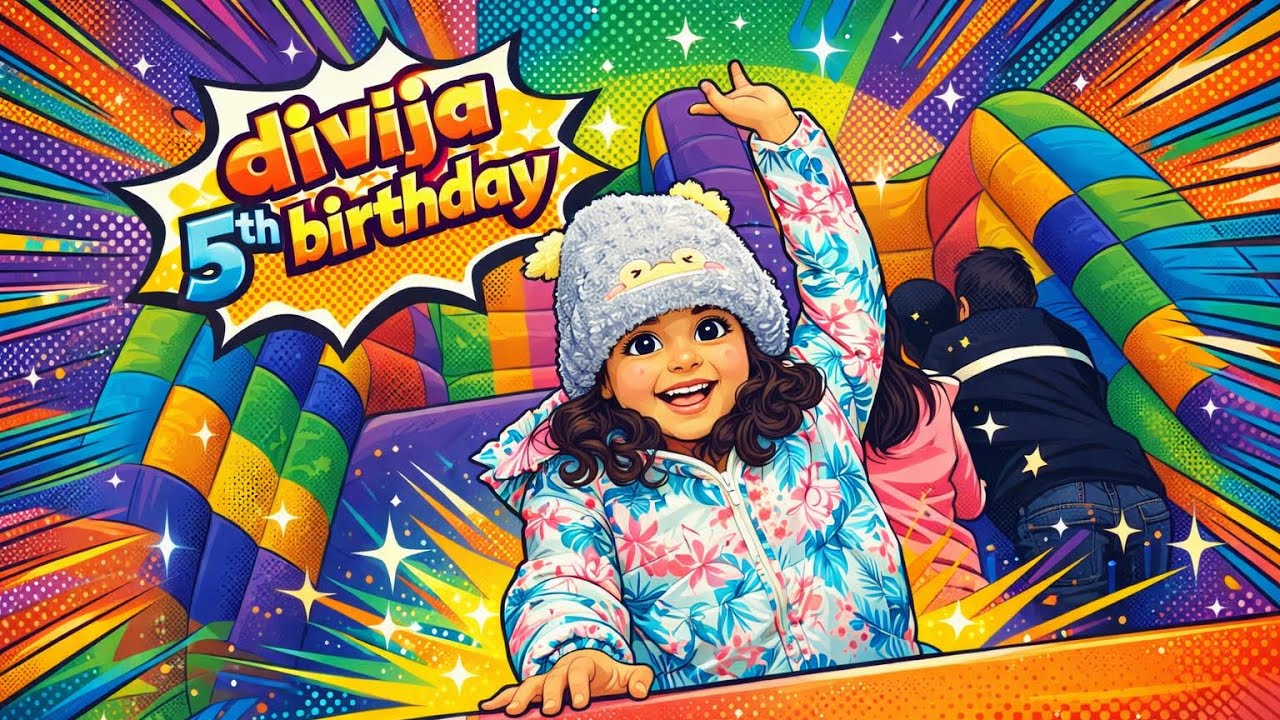 Best Cinematic Birthday Highlights 2026 - Divija 5th Birthday Party - Planet Studio Rewa