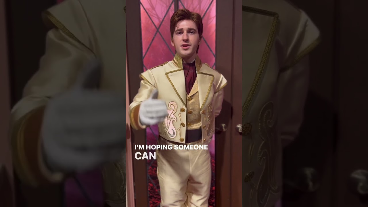 Prince Hans made it to Disneyland. Wow that&rsquo;s insane!