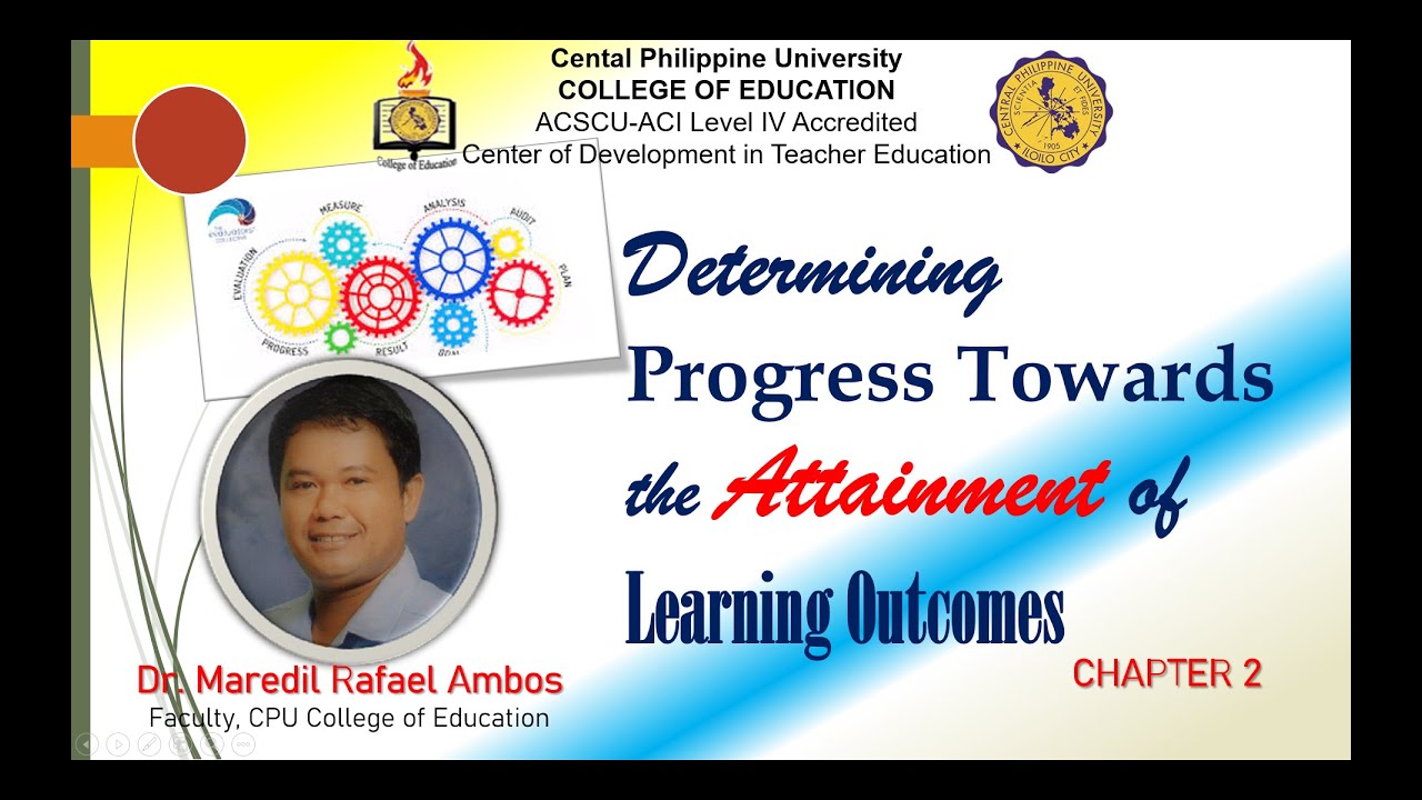 Determining Progress Towards the Attainment of Learning Outcomes