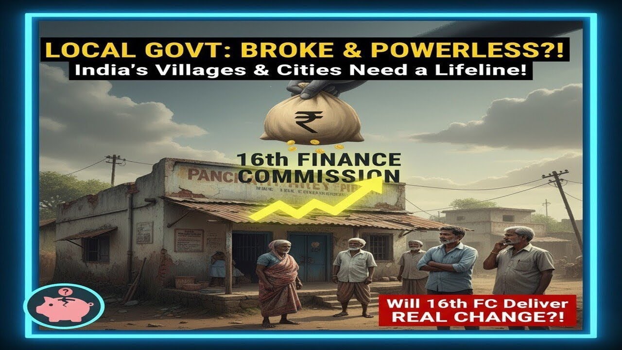 16th Finance Commission and Local Bodies: Powers, Funds & Gaps | #UPSC #ias #Editorial