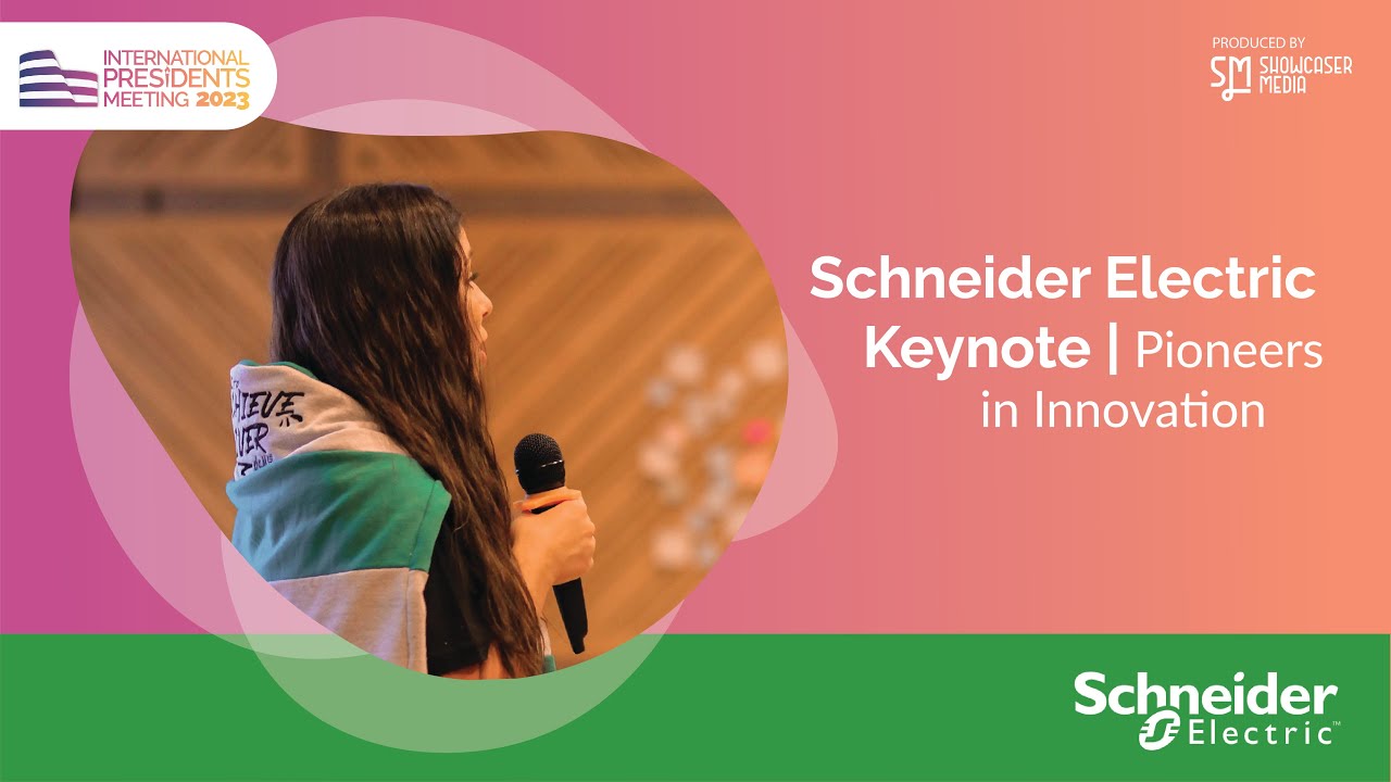 IPM 2023 | Schneider Electric Keynote: Pioneers in Innovation.