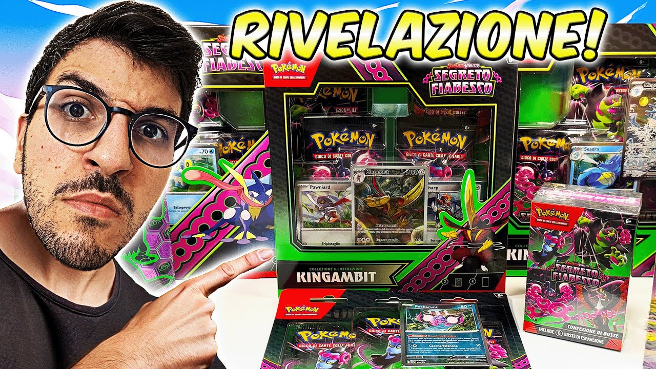 Il SET RIVELAZIONE di CARTE POKEMON - La MIA COLLEZIONE di SEGRETO FIABESCO