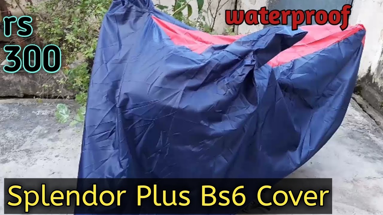 Hero Splendor bs6 bike cover ! best water proof bike cover ! waterproof cover.