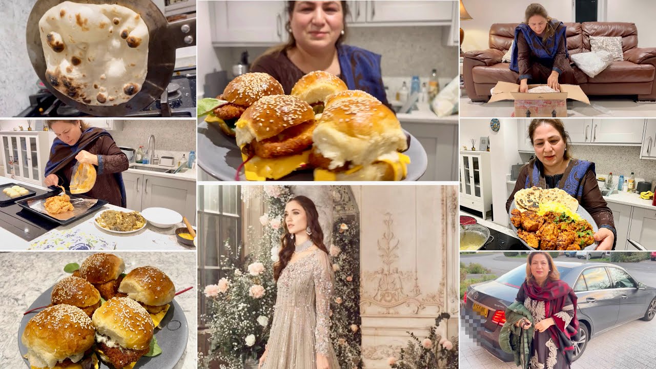 Beeti key shadie ka dress a geya ||kushi kushi kessy behjien || Turkish platter sey ke iftari