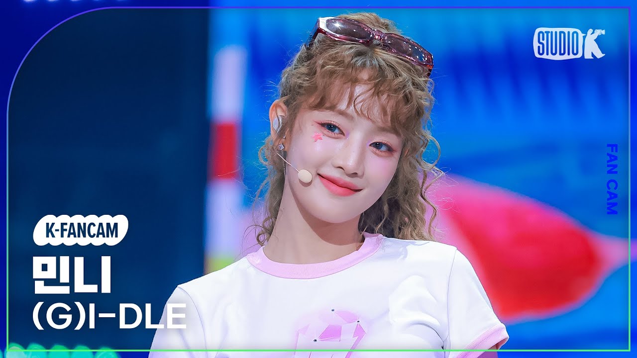 [K-Fancam] (여자)아이들 민니 직캠 '클락션 (Klaxon)' ((G)I-DLE MINNIE Fancam) @MusicBank 240712