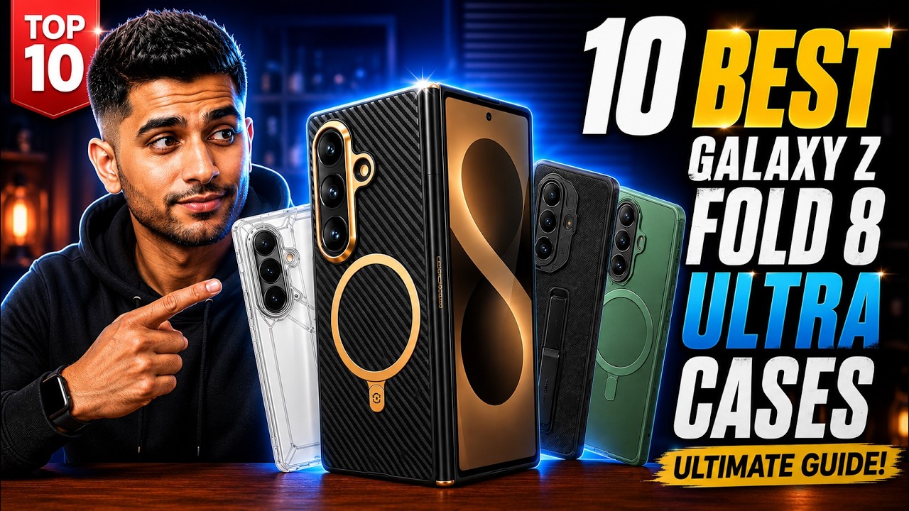 Топ-10 лучших чехлов для Galaxy Z Fold 8 ULTRA! Magsafe / Защита от падений
