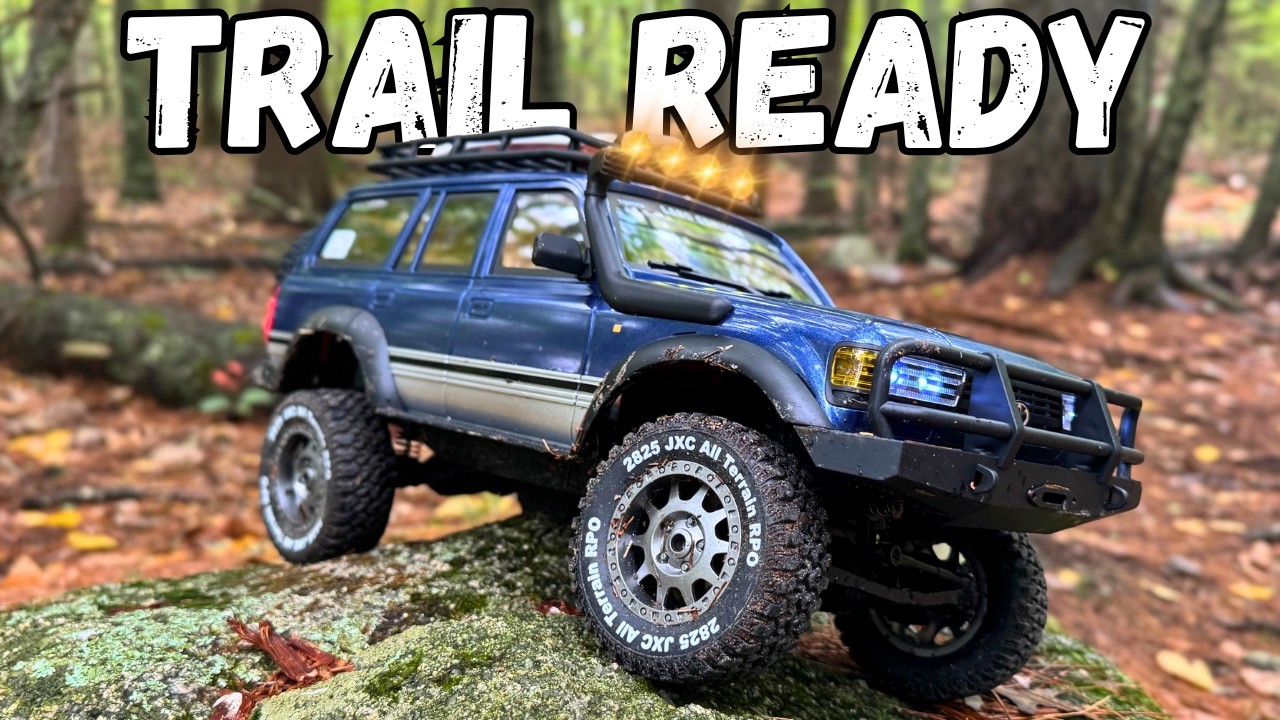 Тестирование НОВОГО 1/12 JXC Land Cruiser LC80 на трассе — лучшее приключение на радиоуправлении!