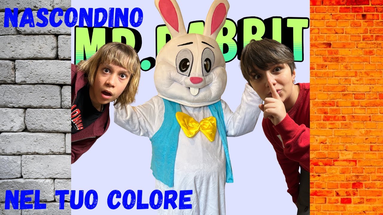 SFIDA:NASCONDINO NEL TUO COLORE con Mr.Rabbit @theethanside 