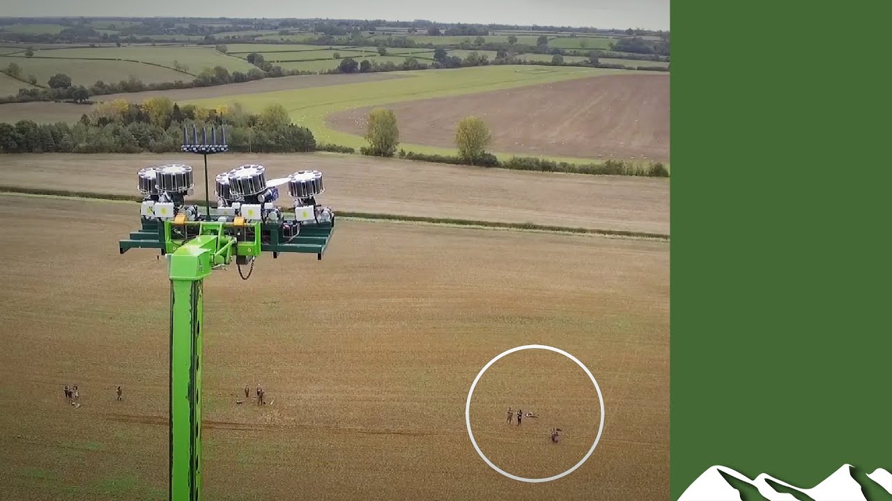 Shooting clays from telehandlers