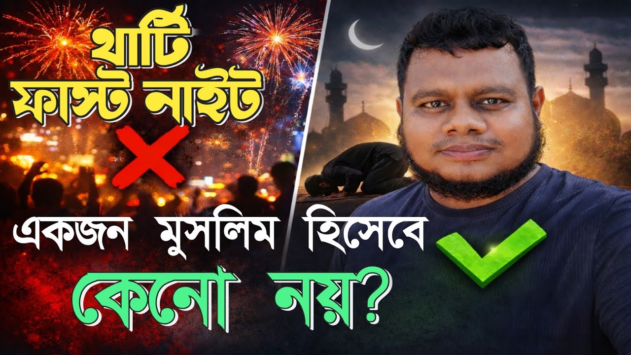 নতুন বছর শুরু হোক গুনাহ দিয়ে, থার্টি ফার্স্ট নাইট ❤️