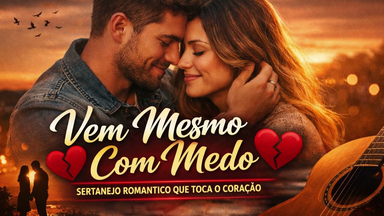 Vem Mesmo Com Medo 💔❤️ | Música Sertaneja Romântica Que Vai Tocar Seu Coração (Hit 2026)#sucesso