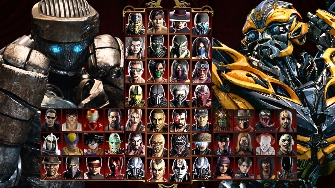Mortal Kombat 9 - ATOM & TRANSFORMERS - Expert Tag Ladder - Gameplay @(1080p) - 60ᶠᵖˢ ✔