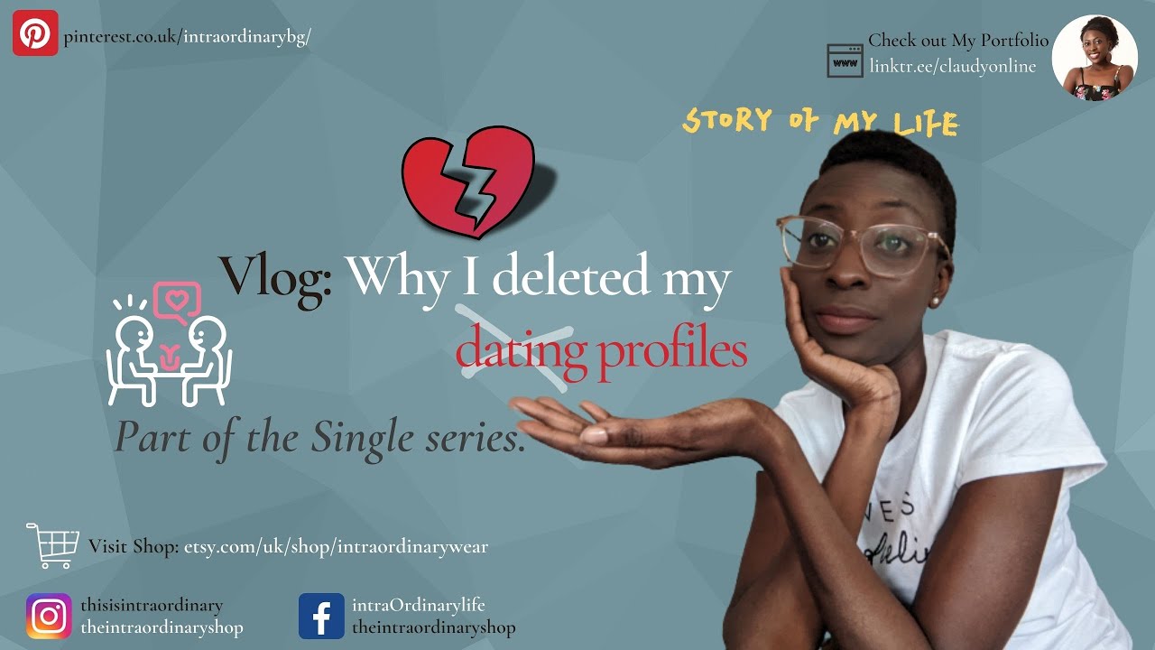 Real talk. Why I deleted my dating profiles. #realtalk #blackgirldating