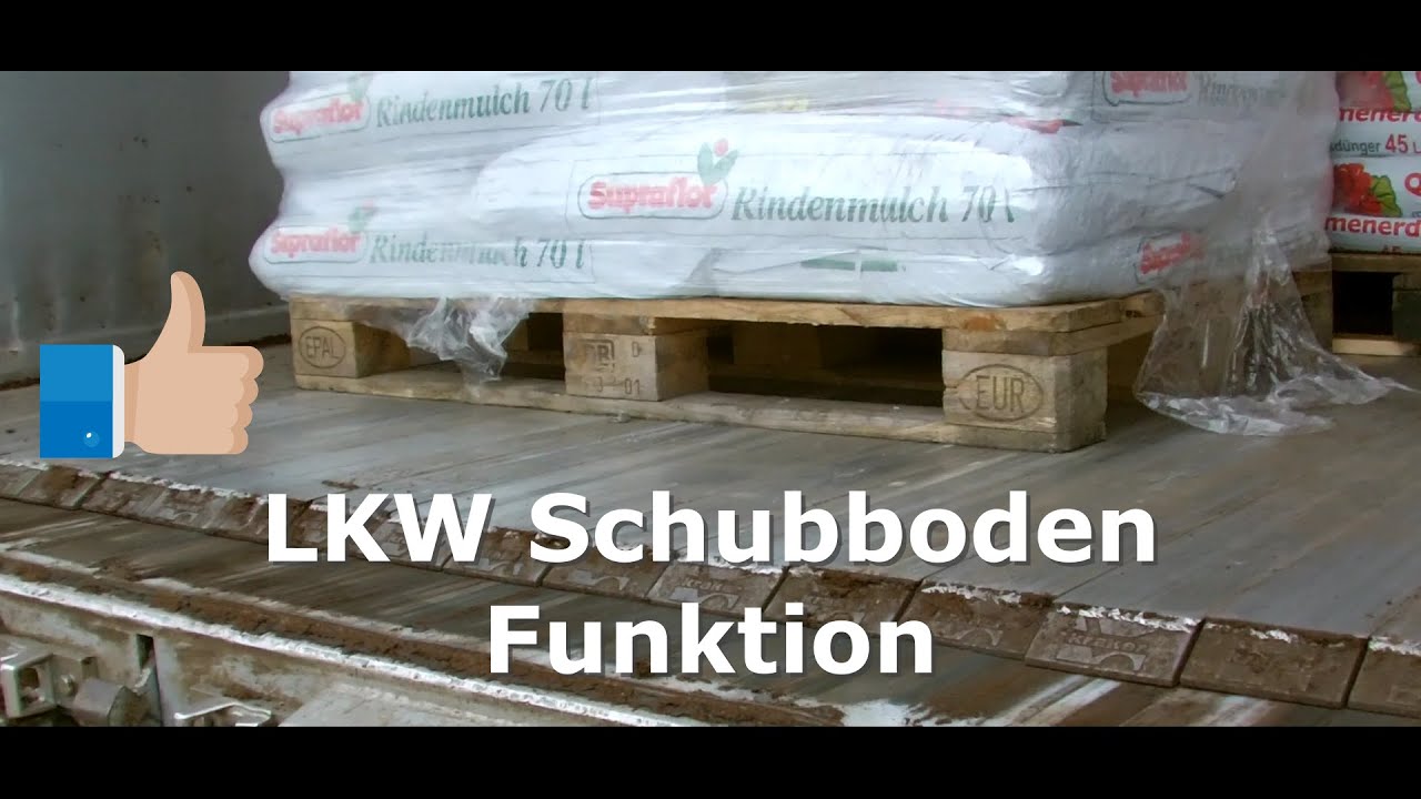 LKW Schubboden Walking Floor Kannte ich bis vor kurzem auch nicht :) Funktion ist Cool!