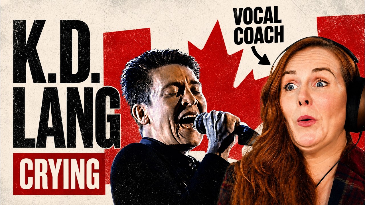 Трибьют k.d. lang к Roy Orbison это НАСТОЯЩИЙ МАСТЕР-КЛАСС | Реакция на Crying | Bокальный анализ