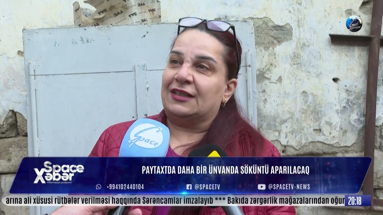 Paytaxtda daha bir ünvanda söküntü aparılacaq