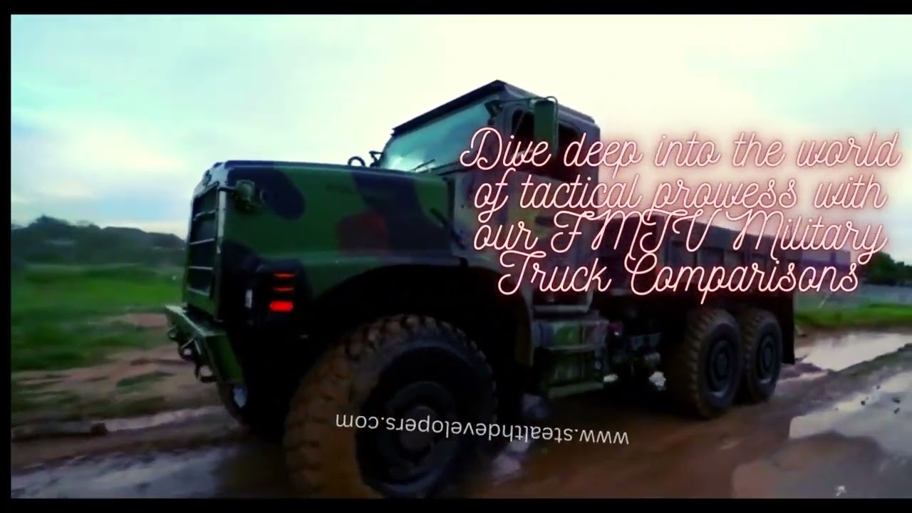 Unlocking Tactical Excellence: FMTV Military Truck Comparisons for Sale! #shorts #military #fmtv