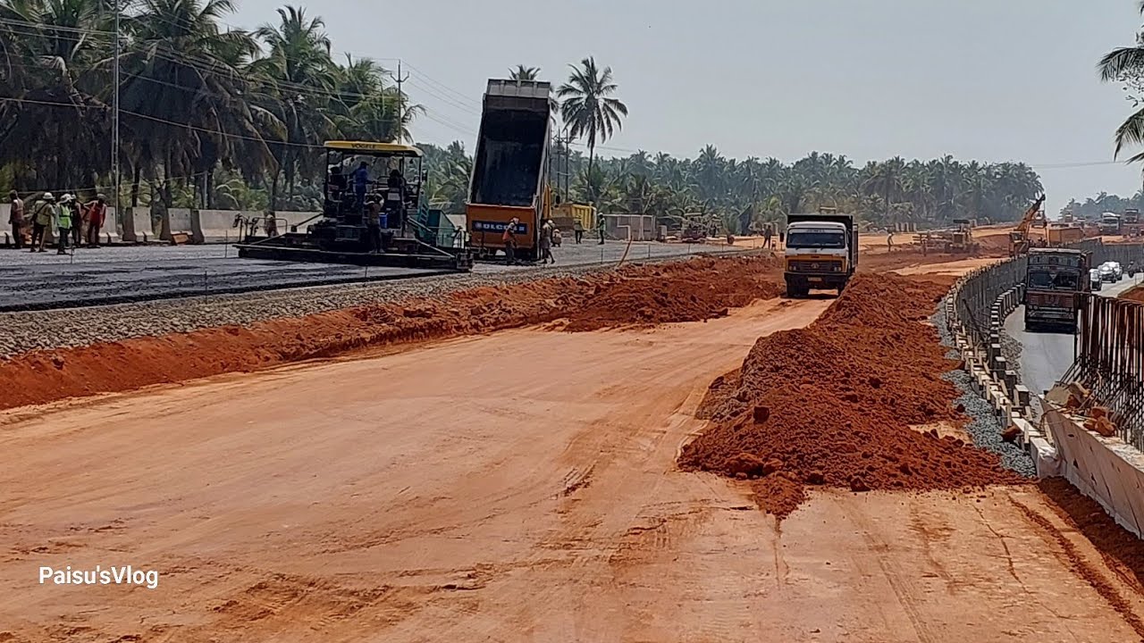 NH66 KASARAGOD /ചൗകി മുതൽ മൊഗ്രാൽ വരെ അതി ഗംഭീര വർക്കുകൾ ആണ് നടന്നു കൊണ്ടിരിക്കുന്നത്
