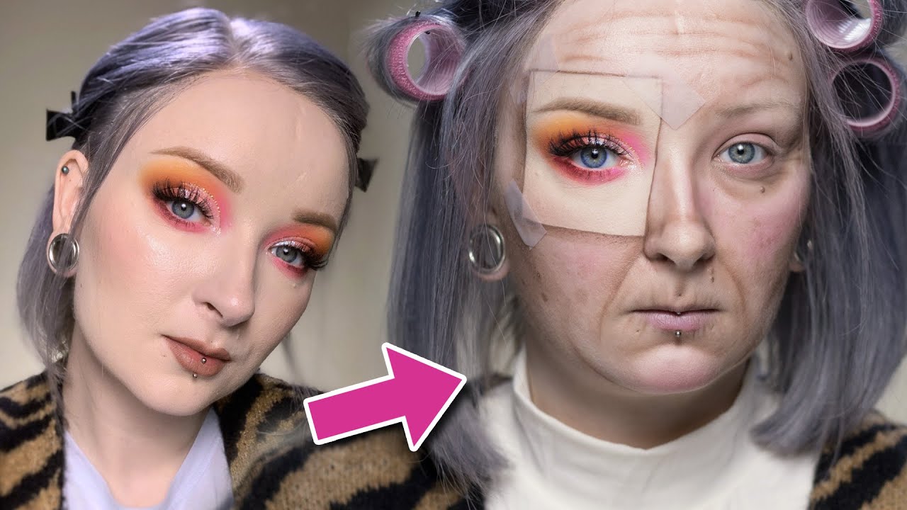 Insta BABCIA 👵 Postarzanie na halloween!