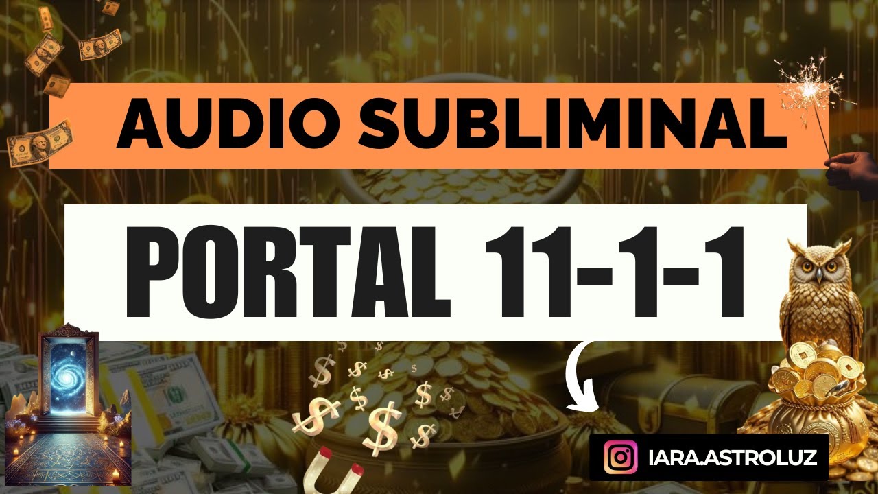 PORTAL ENERGETICO 11-1-1- 𝗔𝘂𝗱𝗶𝗼 𝘀𝘂𝗯𝗹𝗶𝗺𝗶𝗻𝗮𝗹🎧-𝗙𝗿𝗲𝗰𝘂𝗲𝗻𝗰𝗶𝗮 𝟰𝟯𝟮𝗵𝘇- 111hz afirmaciones positivas