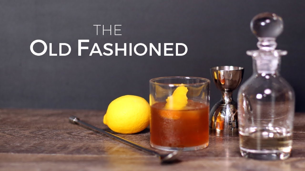 Classic Cocktails - How to Make an Old Fashioned Cocktail