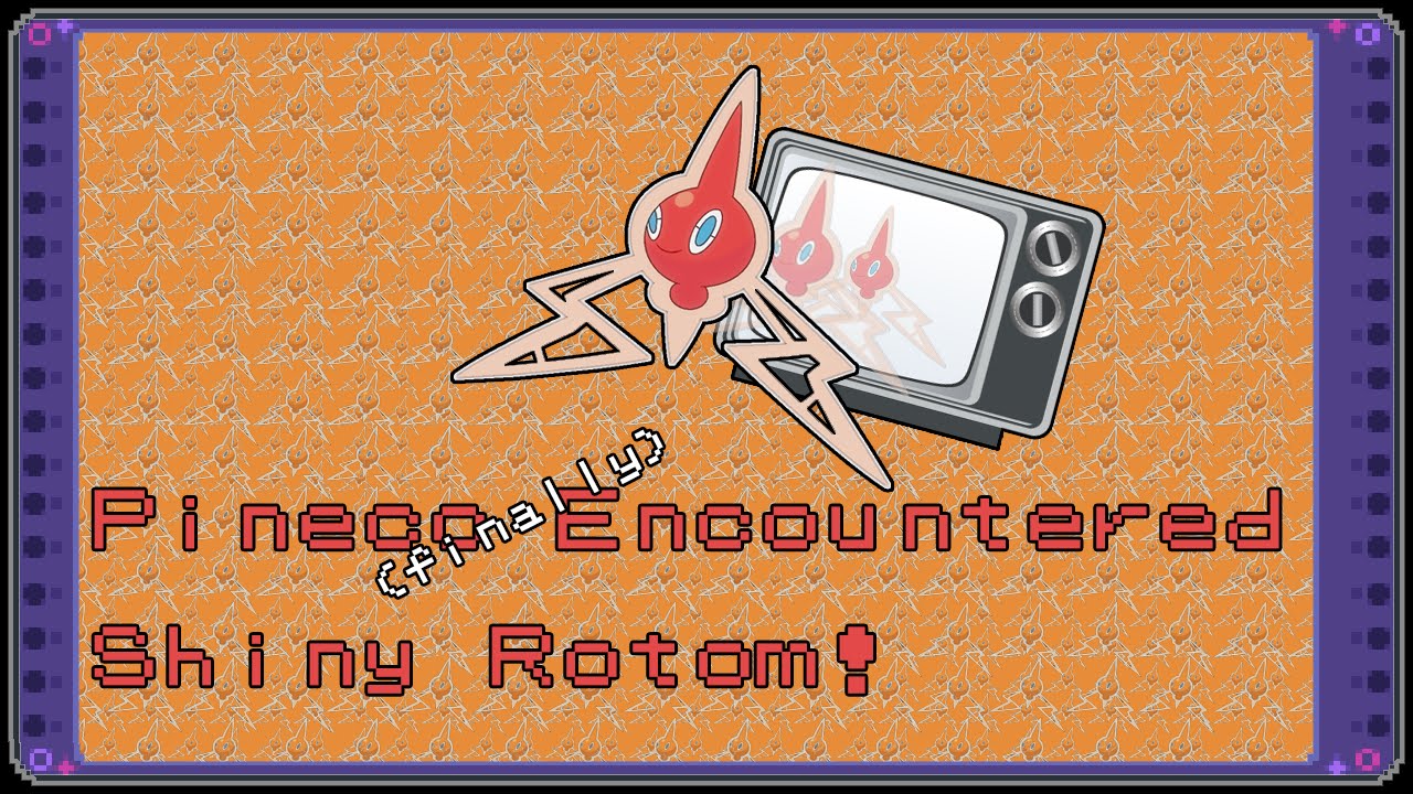 Shiny Rotom on Pokemon Platinum! LIVE! 9th Shiny Route Quest! (33,106 SRs)