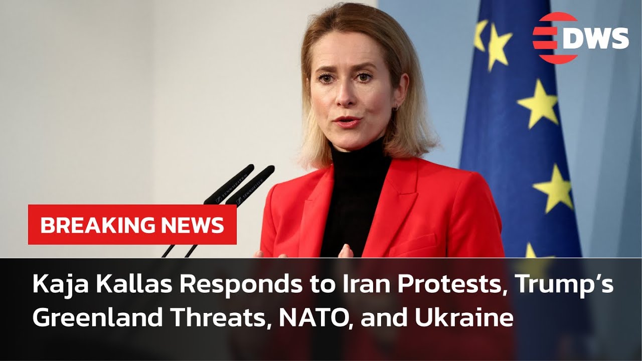 FULL REMARKS: EU Chief Kaja Kallas on Iran Unrest, Arctic Security, NATO Unity & Ukraine War | AC1E