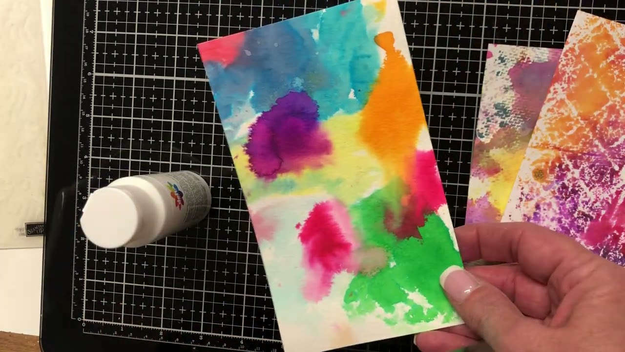 Let&rsquo;s make those embossed backgrounds POP!