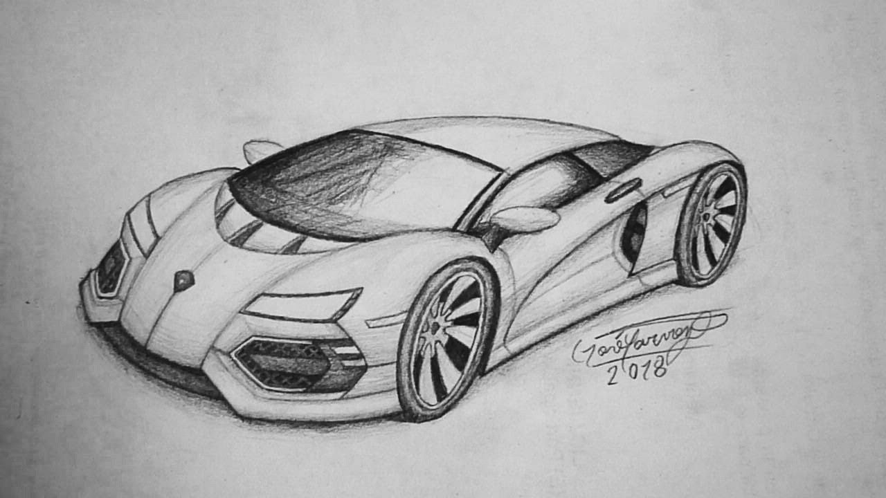 Cómo diseñar tu propio auto = como dibujar un carro de la imaginación