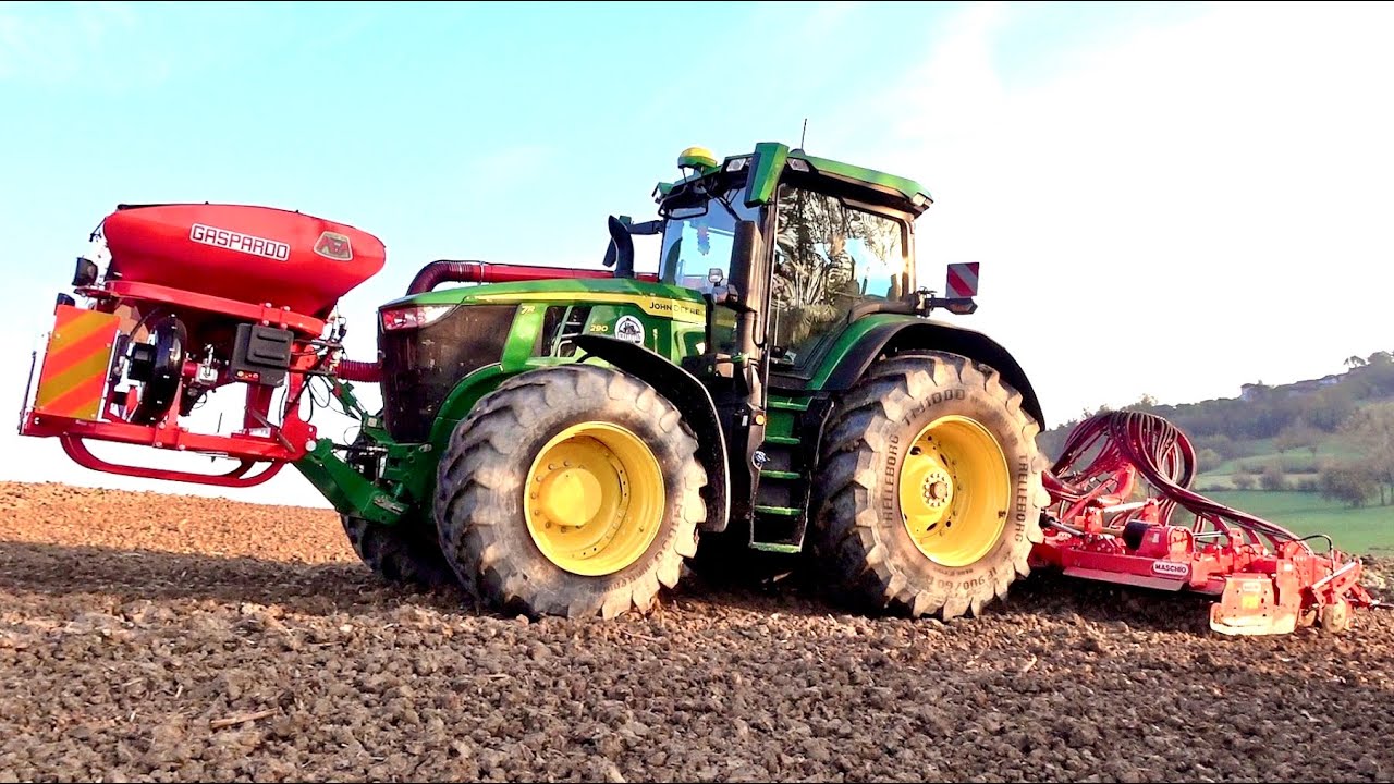 **NEW** John Deere 7R 290 | Maschio Gaspardo 5 m. | AZ. MARLETTO