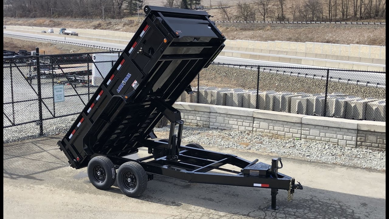 Load Trail 7x14' Hydraulic Dump Trailer 14000# GVW * DT8314072