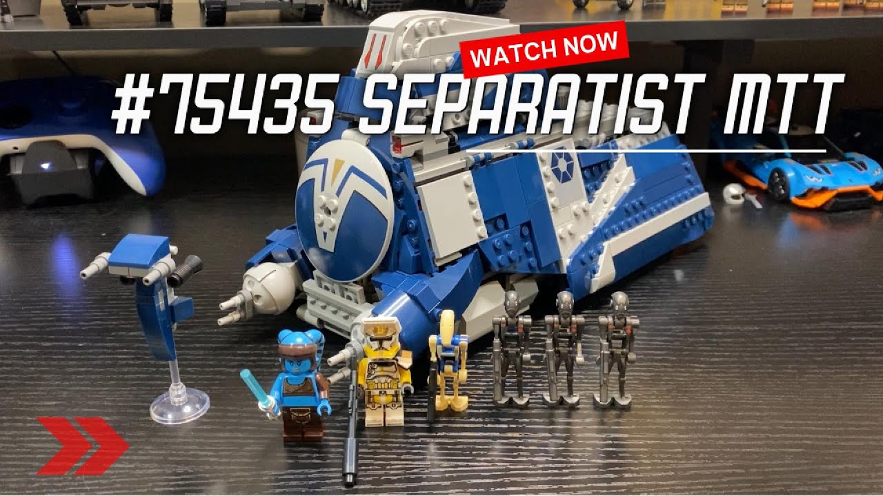 LEGO STAR WARS BATTLE OF FELUCIA SEPARATIST MTT [75435] REVIEW