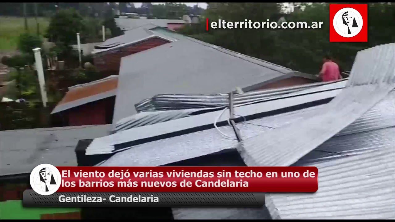 Una fuerte tormenta azot&oacute; Candelaria