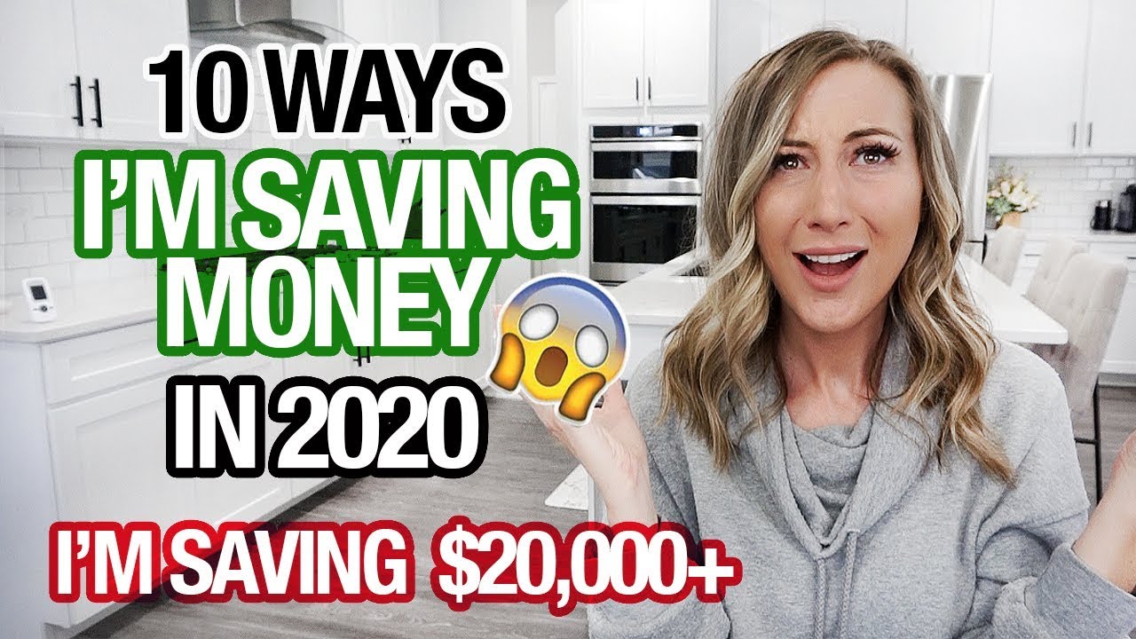 10 WAYS IM SAVING MONEY IN 2020 | I'm saving $20,000