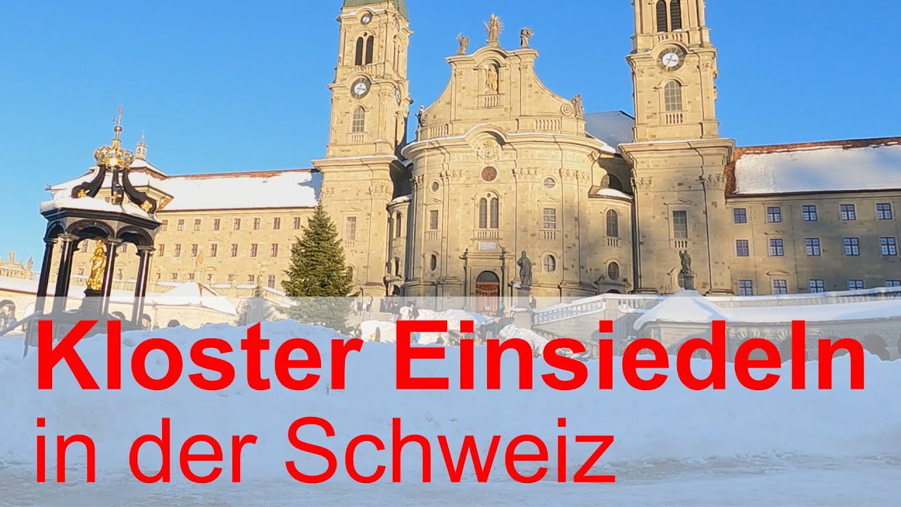 Kloster Einsiedeln in der Schweiz